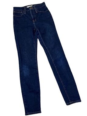 Madewell Curvy High-Rise Skinny Jeans Dark Wash Size 25